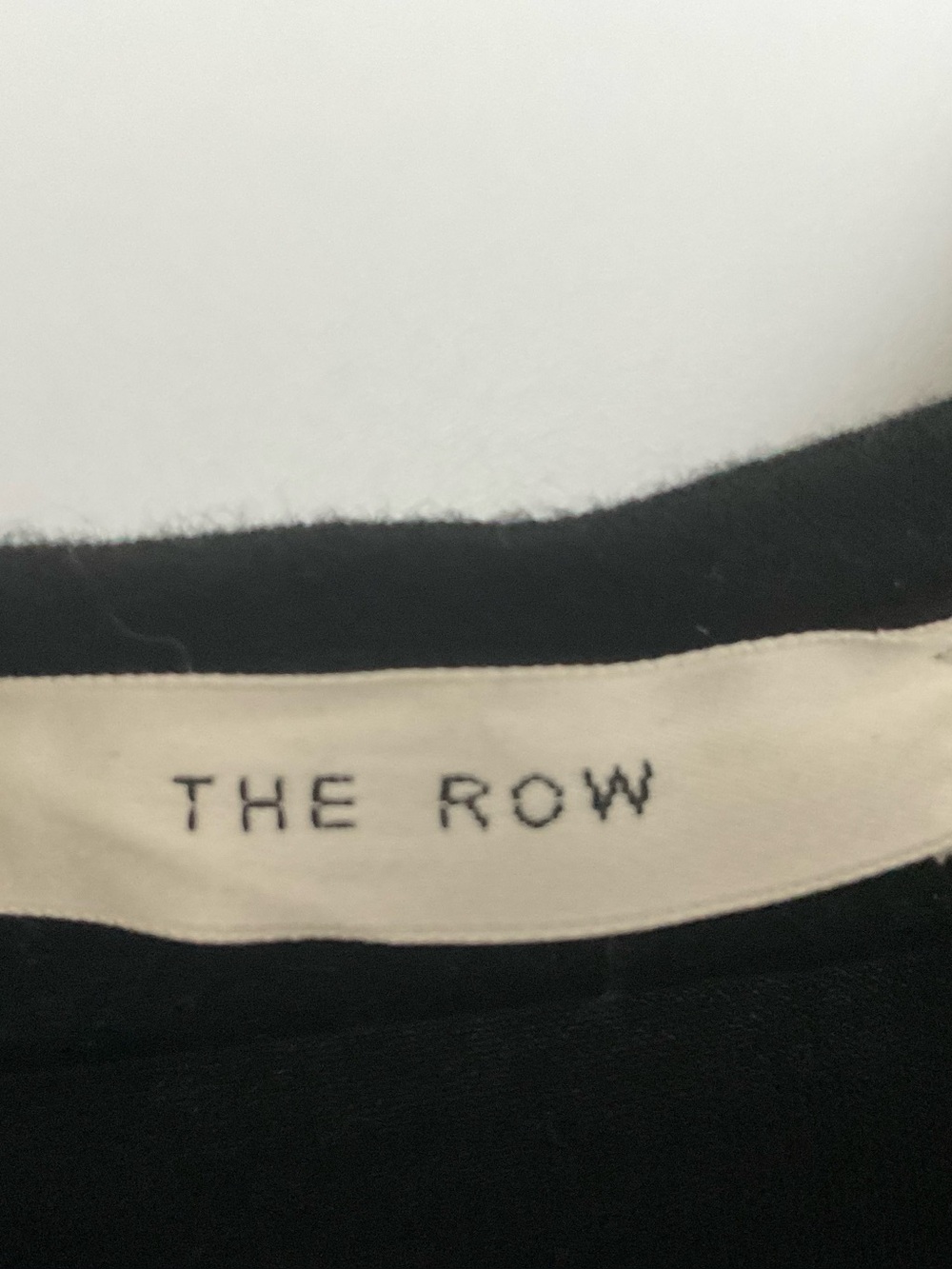 The Row Black Short-Sleeve Maxi Dress - Picture 3 of 4